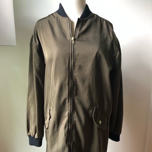 Love Tree Jackets & Blazers - Women’s Love Tree Satin-like Coat